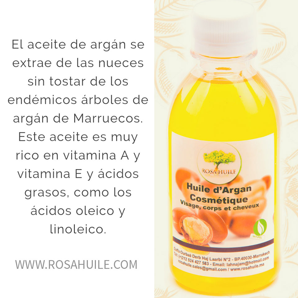 Los mejores productos orgánicos a base de argán.